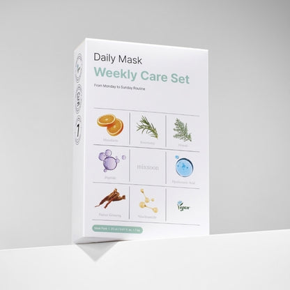 Mixsoon Daily Mask Weekly Care Set 20ml × 7 product image 3