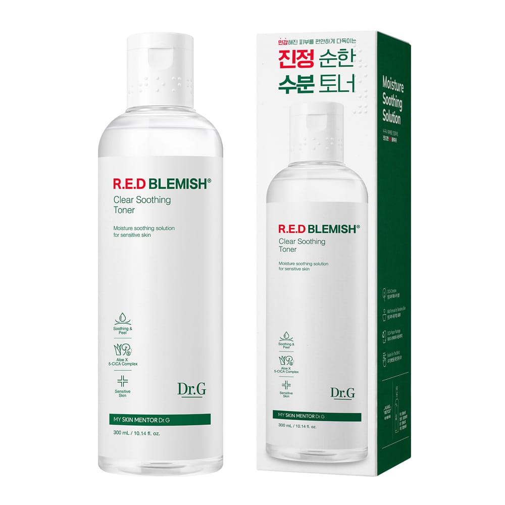 Dr.G Red Blemish Clear Soothing Toner 300ml official Dr.G source image 1