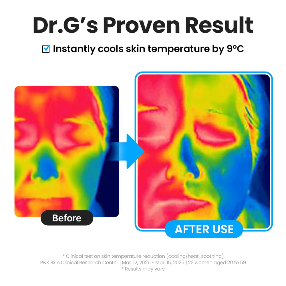 Dr.G Red Blemish Cool Soothing Mask 10ea product image detail 4