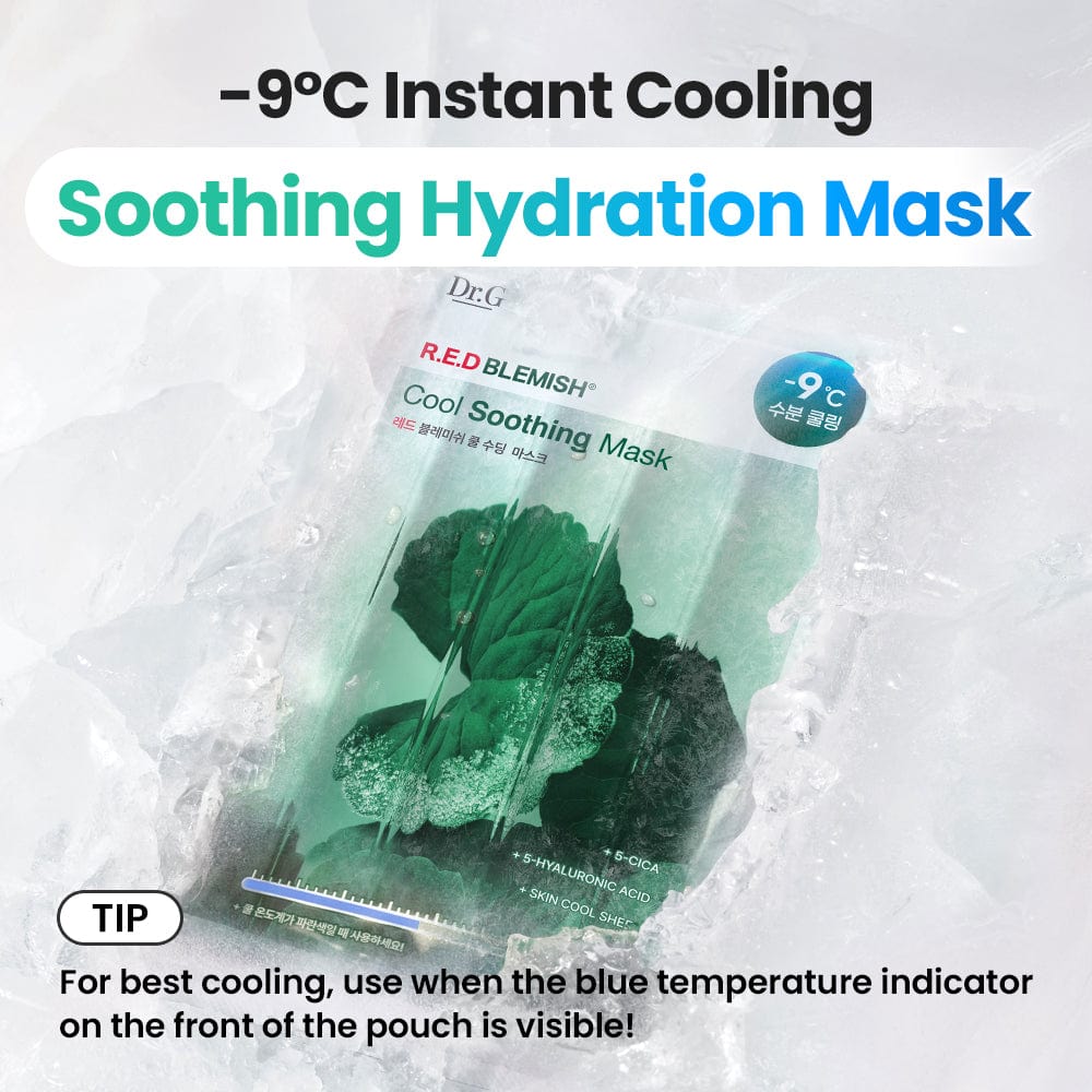 Dr.G Red Blemish Cool Soothing Mask 10ea product image detail 5