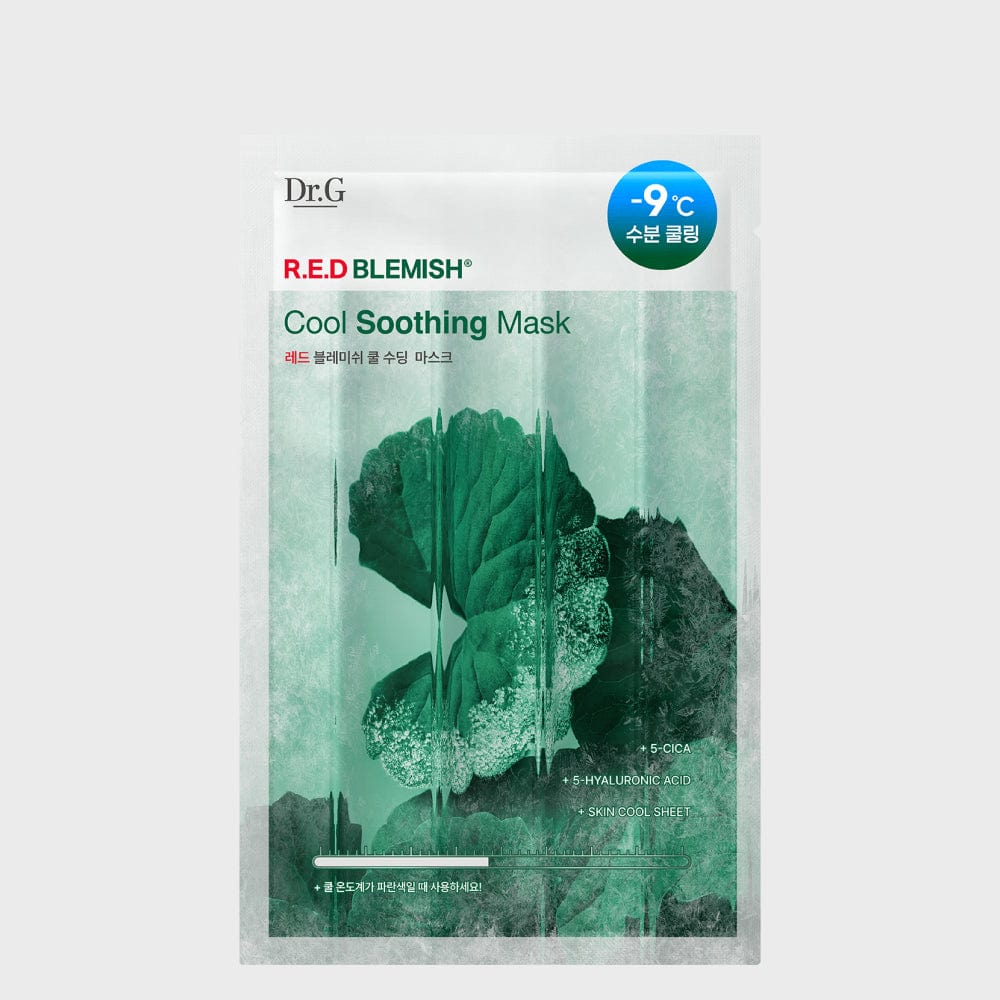 Dr.G Red Blemish Cool Soothing Mask 10ea product image packshot