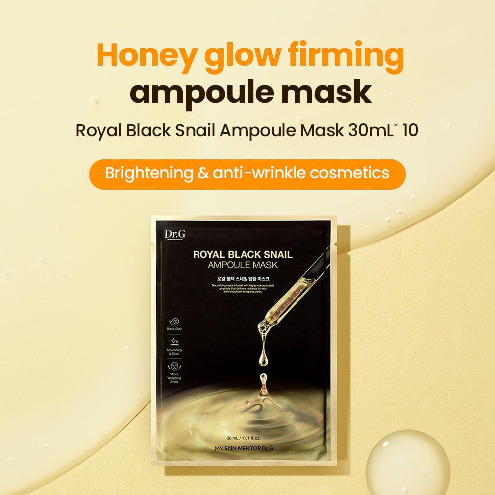 Dr.G Royal Black Snail Cream Mask 1ea 16g official Dr.G source image 2