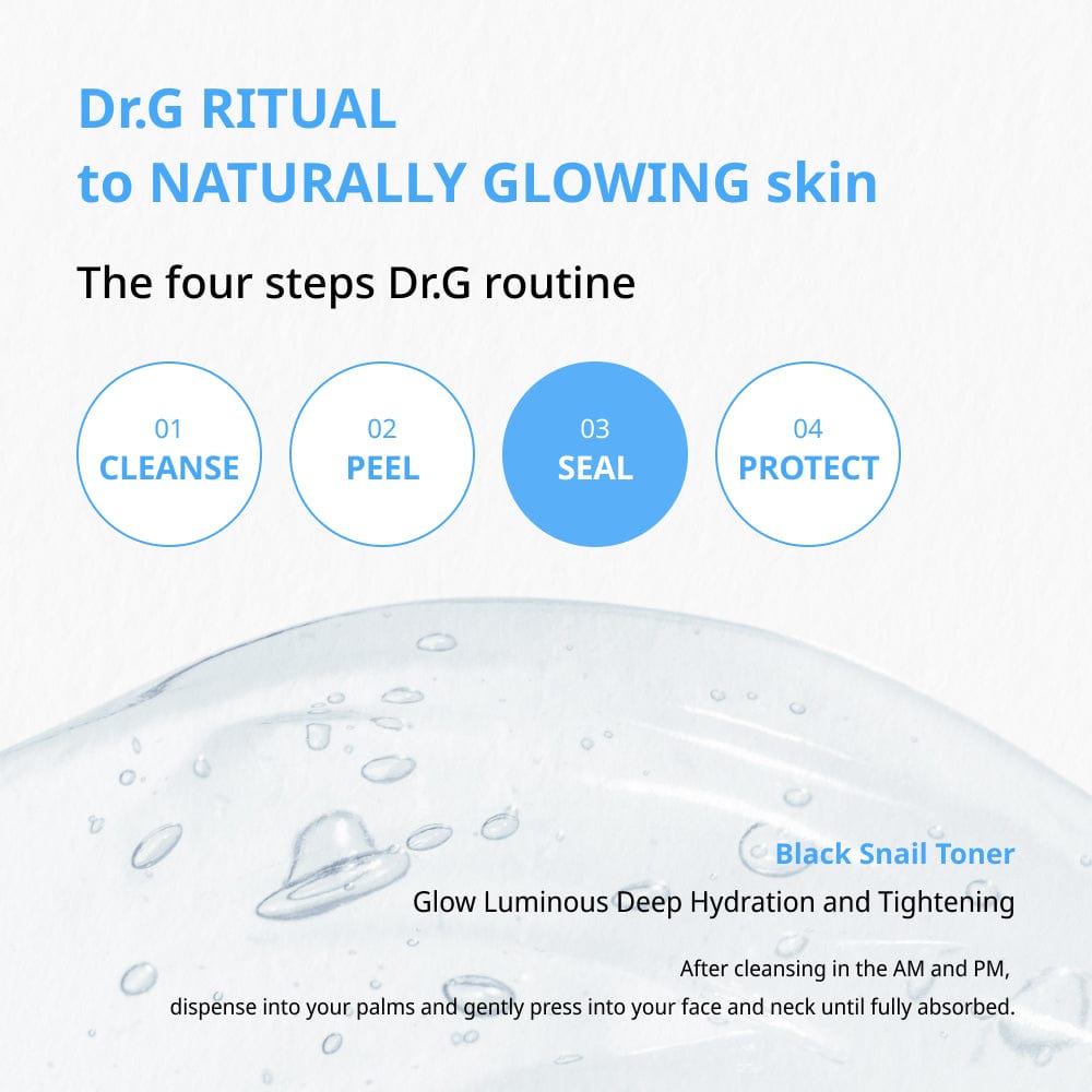 Dr.G Black Snail Toner 150ml product image detail 5
