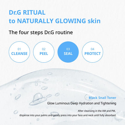 Dr.G Black Snail Toner 150ml product image detail 5
