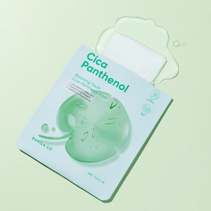 Banilaco Blooming Youth Cica-Panthenol Mask 10EA official product image 3