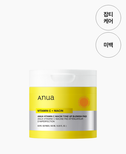 Anua Vitamin C Niacin Tone Up Blemish Pad 60ea - product-specific ANUA product image 1