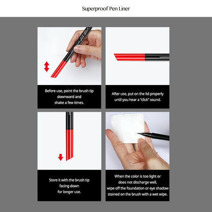 CLIO SUPERPROOF PEN LINER 0.55ml official clio source image 4