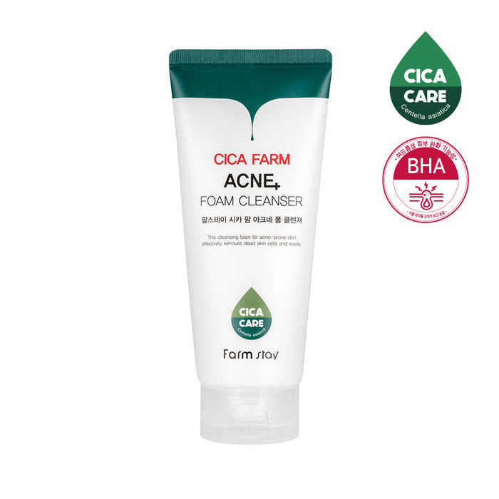 Cica Farm Acne Foam Cleanser 180ml — product image 3