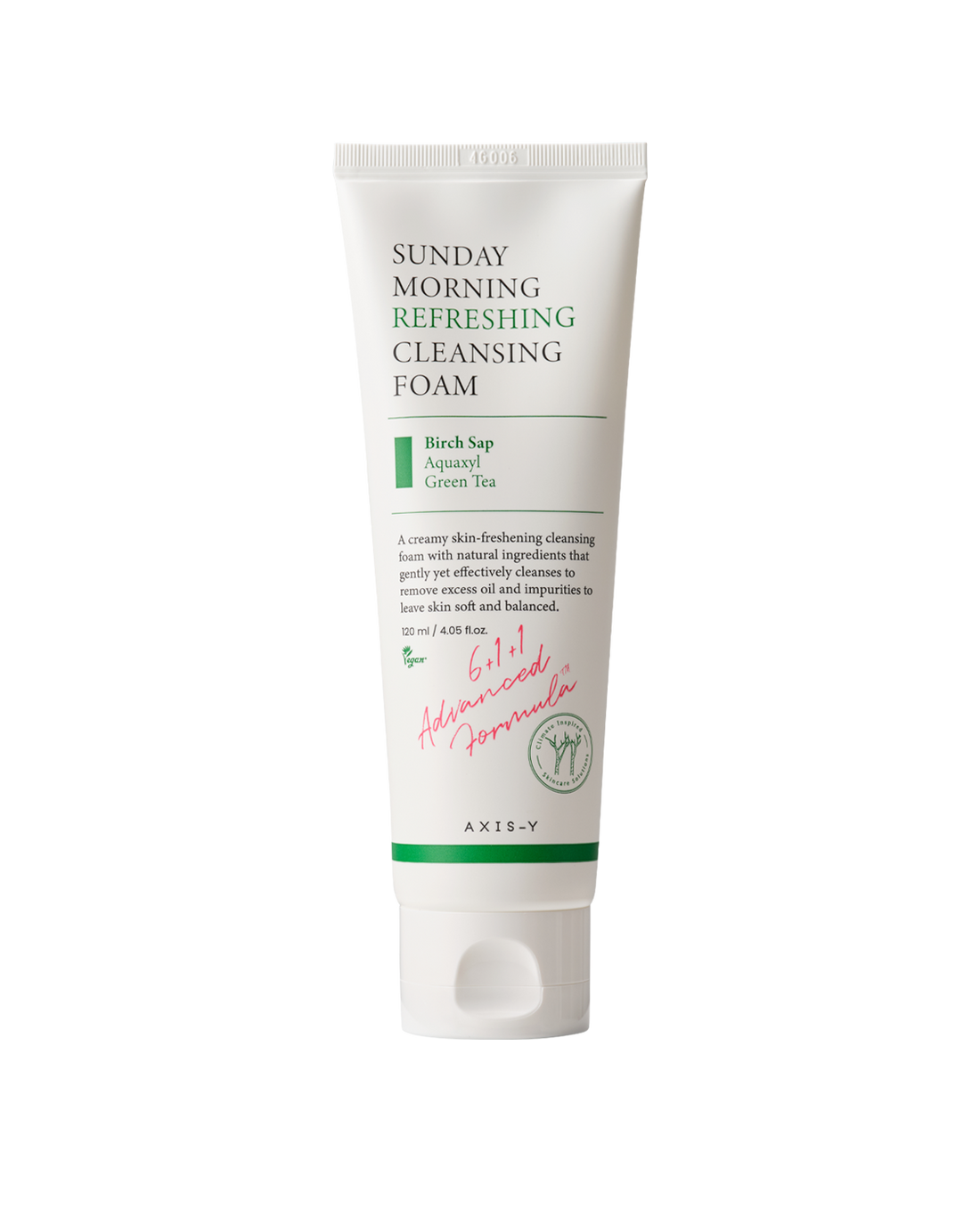 AXIS-Y Sunday Morning Refreshing Cleansing Foam 120ml official product image 2