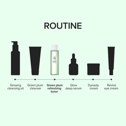 Beauty of Joseon Green Plum Refreshing Toner : AHA + BHA 150ml official Beauty of Joseon source image 6