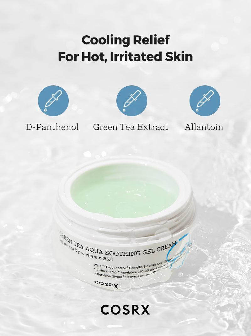 COSRX Hydrium Green Tea Aqua Soothing Gel Cream 50ml — product detail image 2