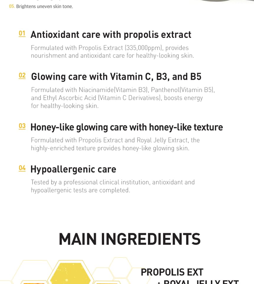 Dr.Ceuracle Royal Vita Propolis 33 Cream 50ml — Dr.Ceuracle product image 5