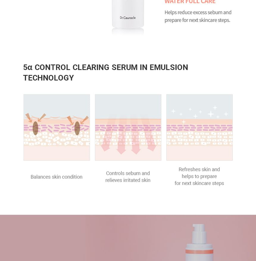 Dr.Ceuracle 5α Control Clearing Serum in Emulsion 100ml — Dr.Ceuracle product image 5