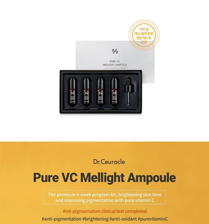Dr.Ceuracle Pure VC Mellight Ampoule set (4pcs) — Dr.Ceuracle product image 4