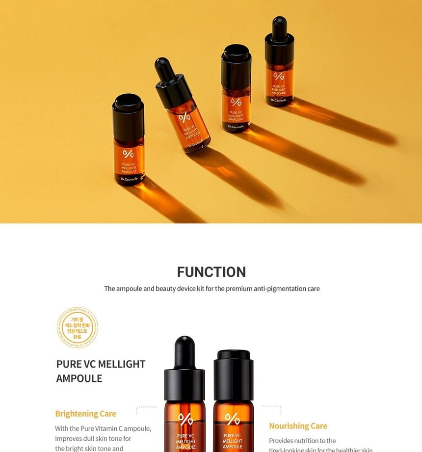 Dr.Ceuracle Pure VC Mellight Ampoule set (4pcs) — Dr.Ceuracle product image 5