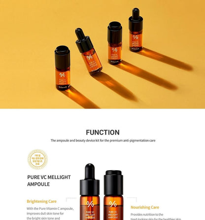 Dr.Ceuracle Pure VC Mellight Ampoule set (4pcs) — Dr.Ceuracle product image 5