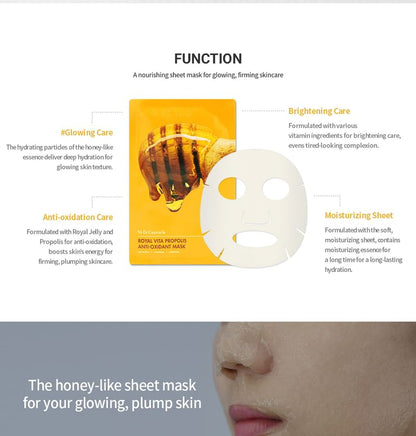 Dr.Ceuracle Royal Vita Propolis Anti-oxidant Mask 10ea — Dr.Ceuracle product image 5