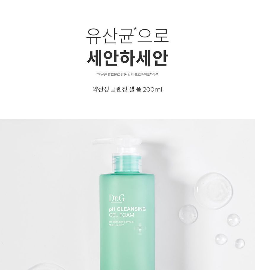 Dr.G pH Cleansing Gel Foam 200ml product image detail 7