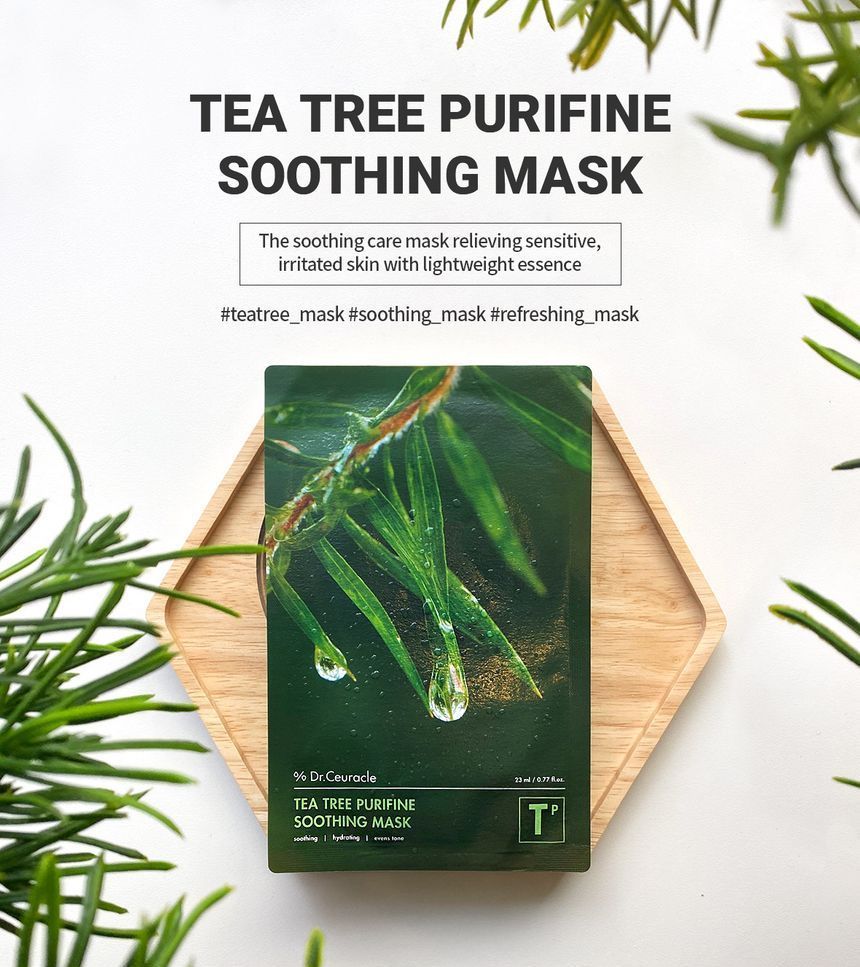 Dr.Ceuracle Tea Tree Purifine Soothing Mask 10ea — Dr.Ceuracle product image 4