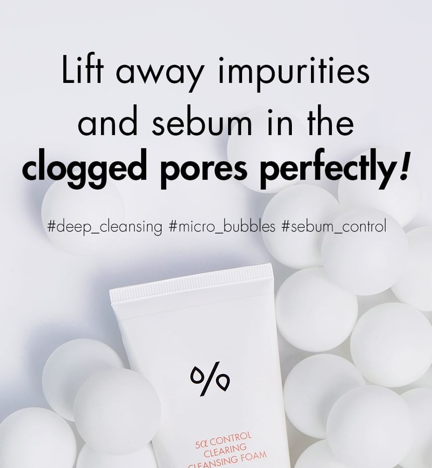 Dr.Ceuracle 5α Control Clearing Cleansing Foam 200ml — Dr.Ceuracle product image 3