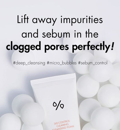 Dr.Ceuracle 5α Control Clearing Cleansing Foam 200ml — Dr.Ceuracle product image 3