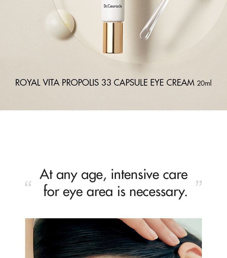 Dr.Ceuracle Royal Vita Propolis 33 Capsule Eye Cream 20ml — Dr.Ceuracle product image 4