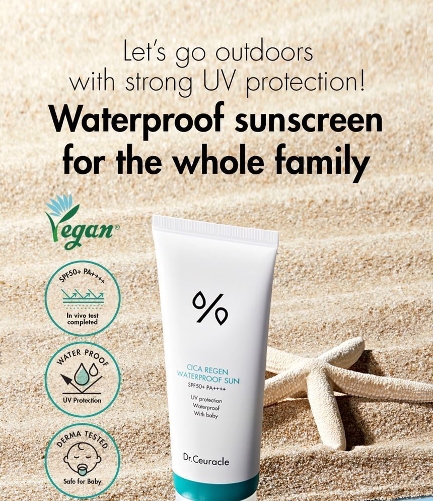 Dr.Ceuracle Cica Regen Waterproof Sun SPF50+ PA++++ 100ml — Dr.Ceuracle product image 1