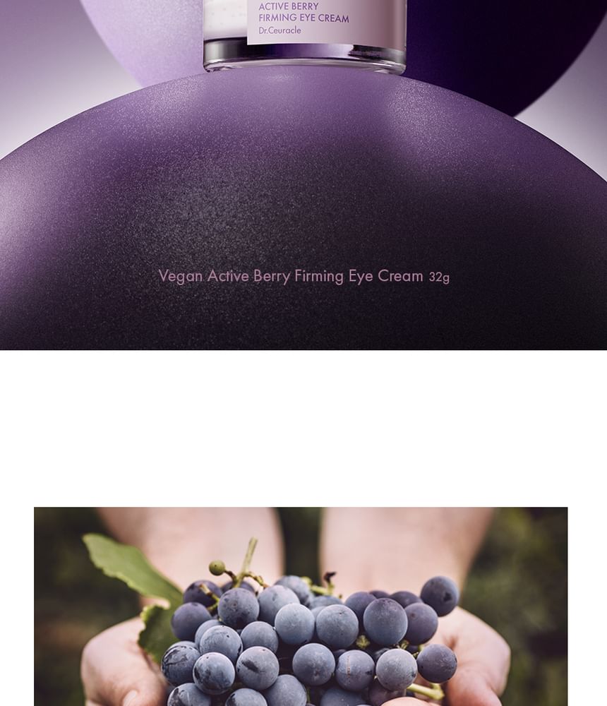 Dr.Ceuracle VEGAN ACTIVE BERRY FIRMING EYE CREAM 32g — Dr.Ceuracle product image 4