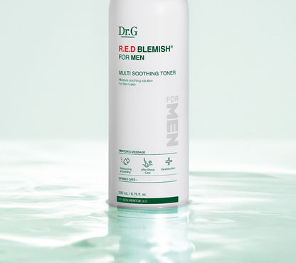 Dr.G Red Blemish For Men Multi Soothing Toner 200ml product image packshot
