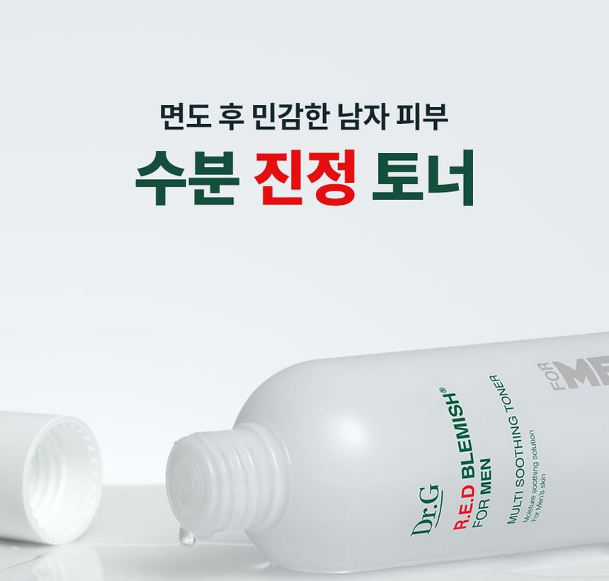 Dr.G Red Blemish For Men Multi Soothing Toner 200ml product image detail 3