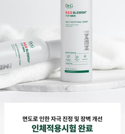 Dr.G Red Blemish For Men Multi Soothing Toner 200ml product image detail 6