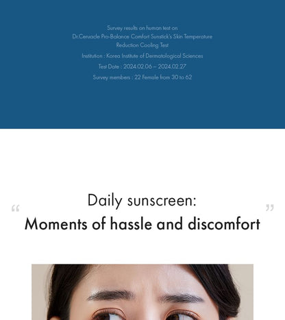 Dr.Ceuracle PRO BALANCE COMFORT SUN STICK 18g — Dr.Ceuracle product image 6