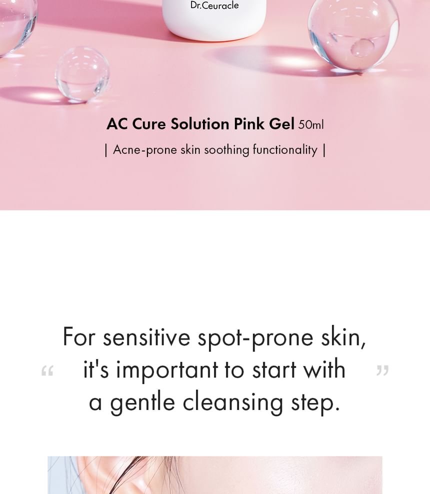 Dr.Ceuracle AC Cure Solution Pink Gel 50ml — Dr.Ceuracle product image 4