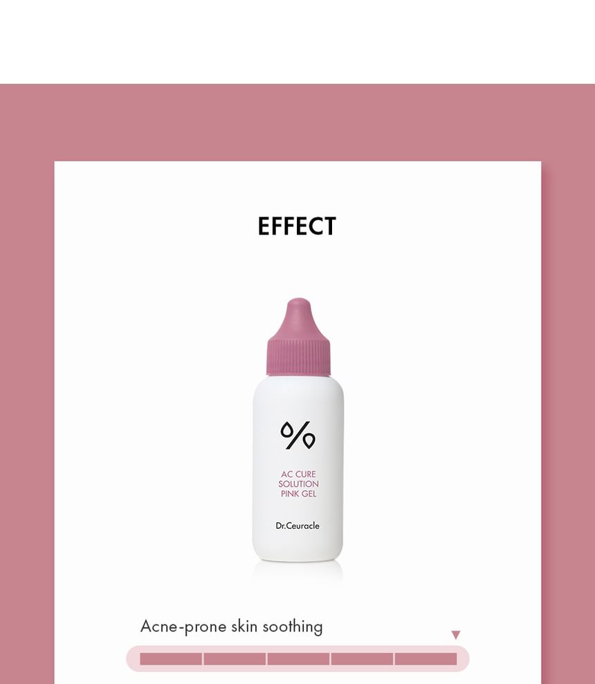 Dr.Ceuracle AC Cure Solution Pink Gel 50ml — Dr.Ceuracle product image 6