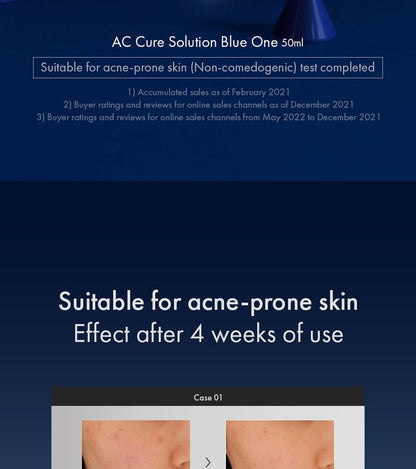 Dr.Ceuracle AC Cure Solution Blue One 50ml — Dr.Ceuracle product image 5