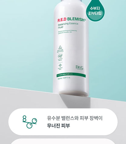 Dr.G Red Blemish Balancing Essence Fluid 150ml product image detail 7