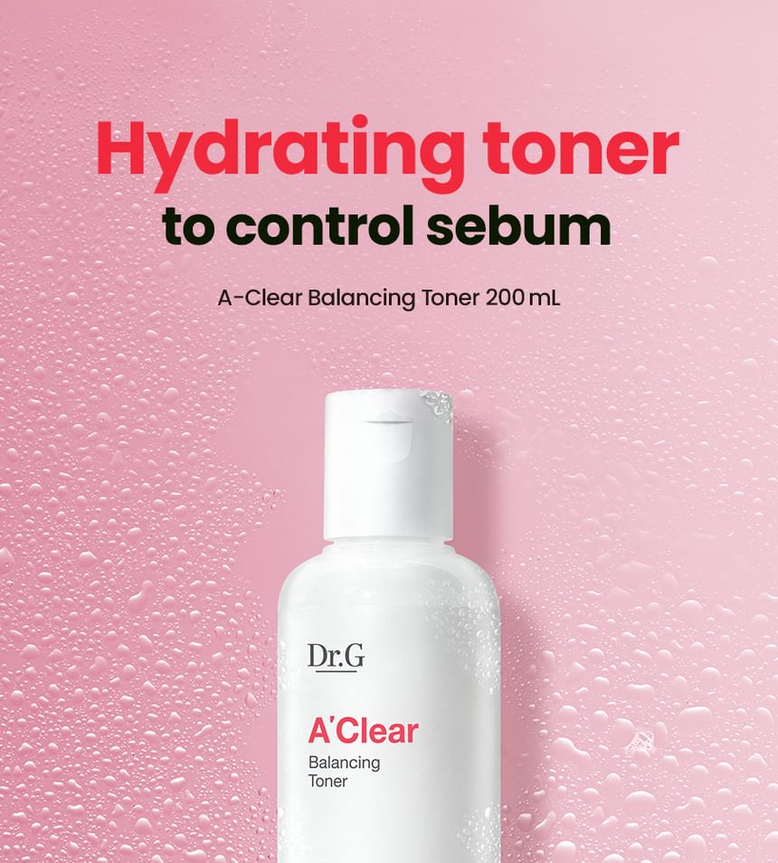 Dr.G A-CLEAR Balancing Toner 200ml product image detail 2