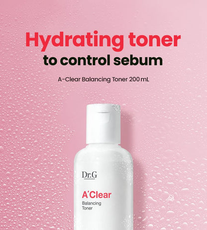 Dr.G A-CLEAR Balancing Toner 200ml product image detail 2