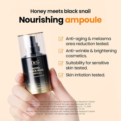 Dr.G Royal Black Snail Ampoule 30ml product image detail 7