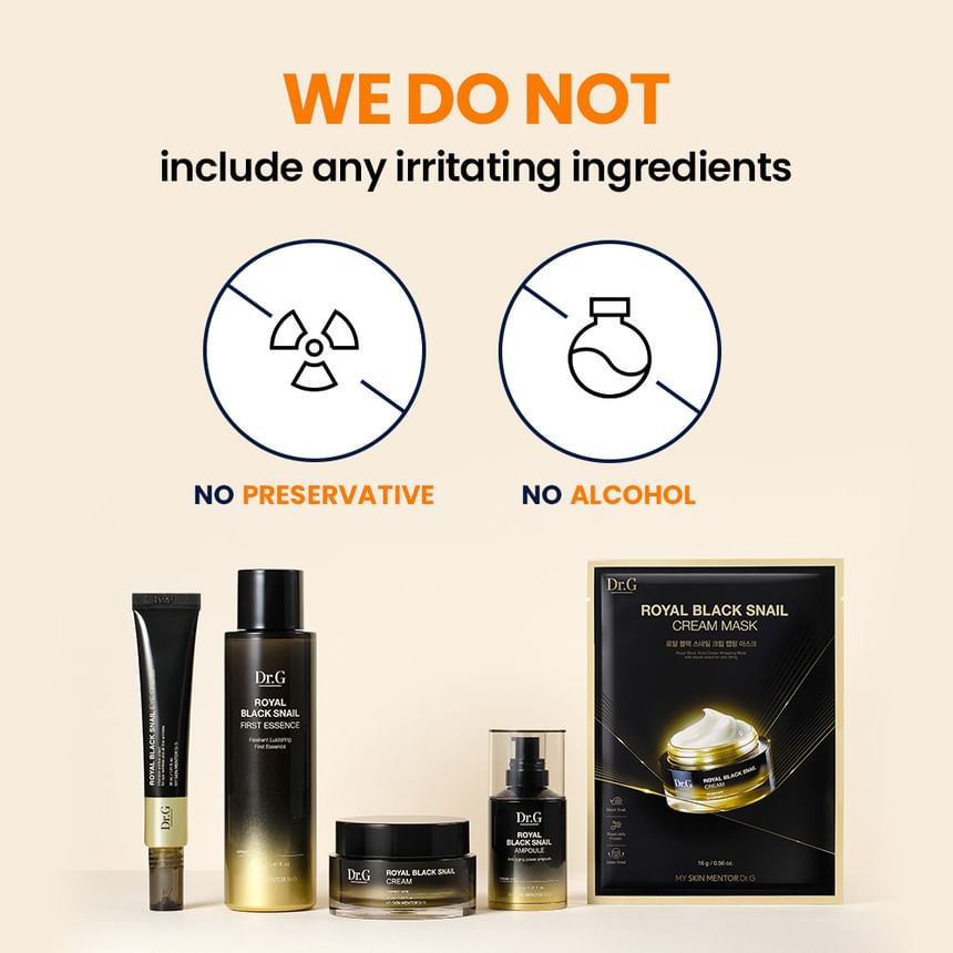 Dr.G Royal Black Snail First Essence 165ml product image detail 6