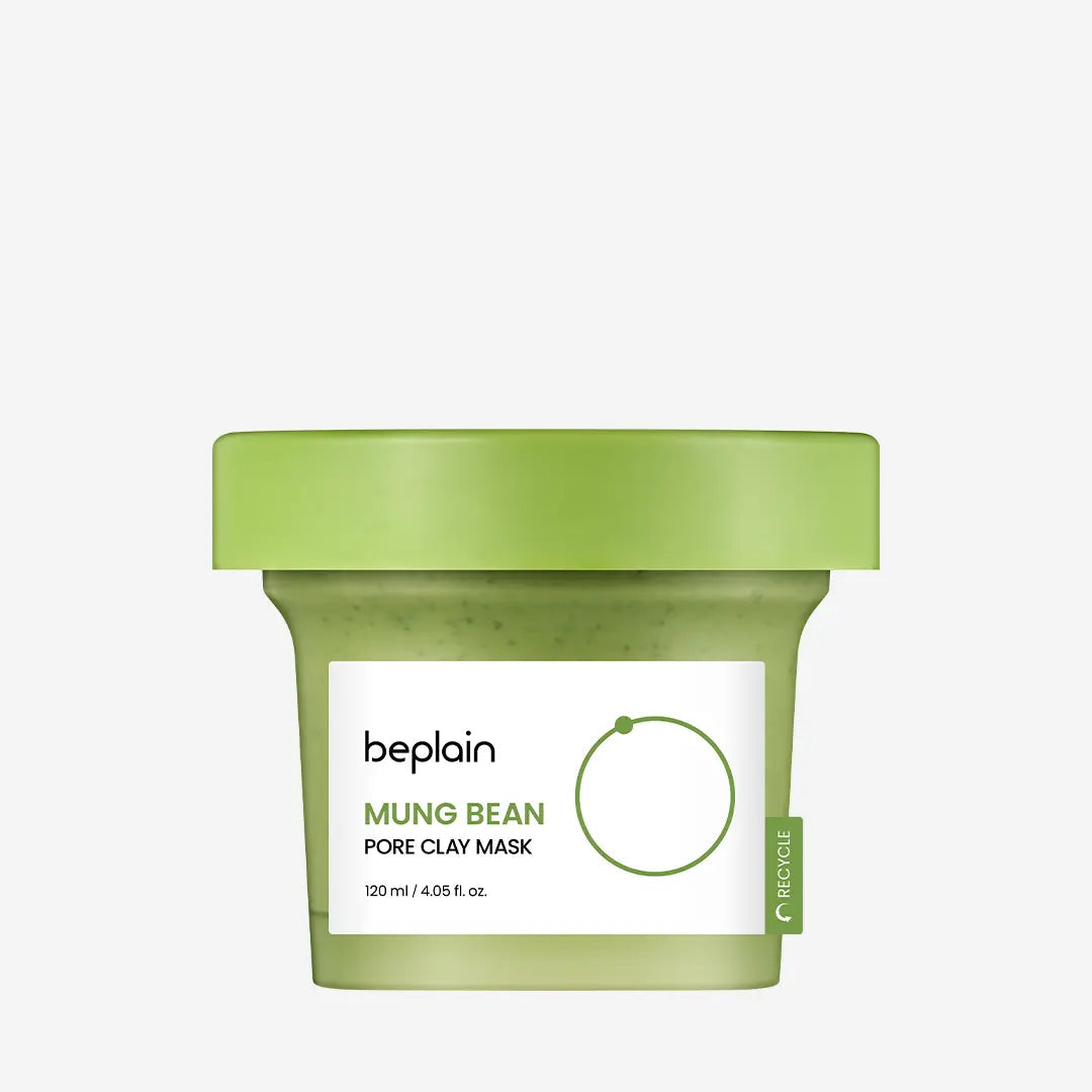Beplain Mung Bean Pore Clay Mask 120ml official beplain source image 1