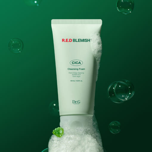 Dr.G Red Blemish Cica Cleansing Foam 120ml product image detail 6