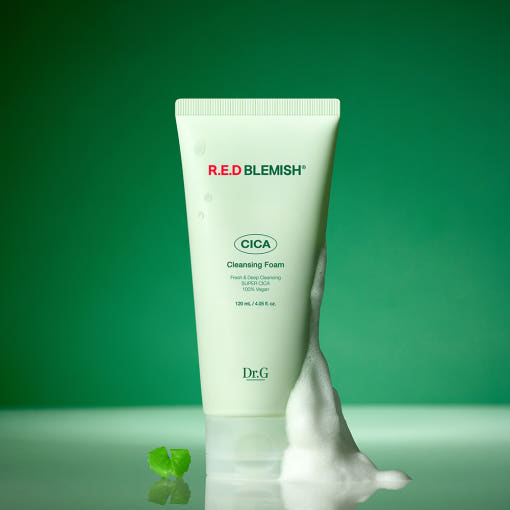 Dr.G Red Blemish Cica Cleansing Foam 120ml product image detail 5