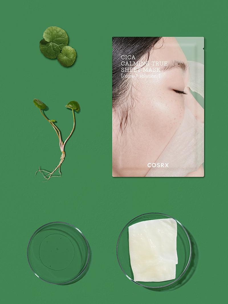COSRX PURE FIT CICA CALMING TRUE SHEET MASK 1ea 21g — product detail image 2