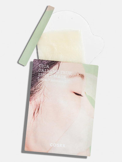 COSRX PURE FIT CICA CALMING TRUE SHEET MASK 1ea 21g — product detail image 3