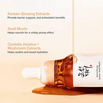 Beauty of Joseon Revive Serum : Ginseng + Snail Mucin 30ml official Beauty of Joseon source image 4