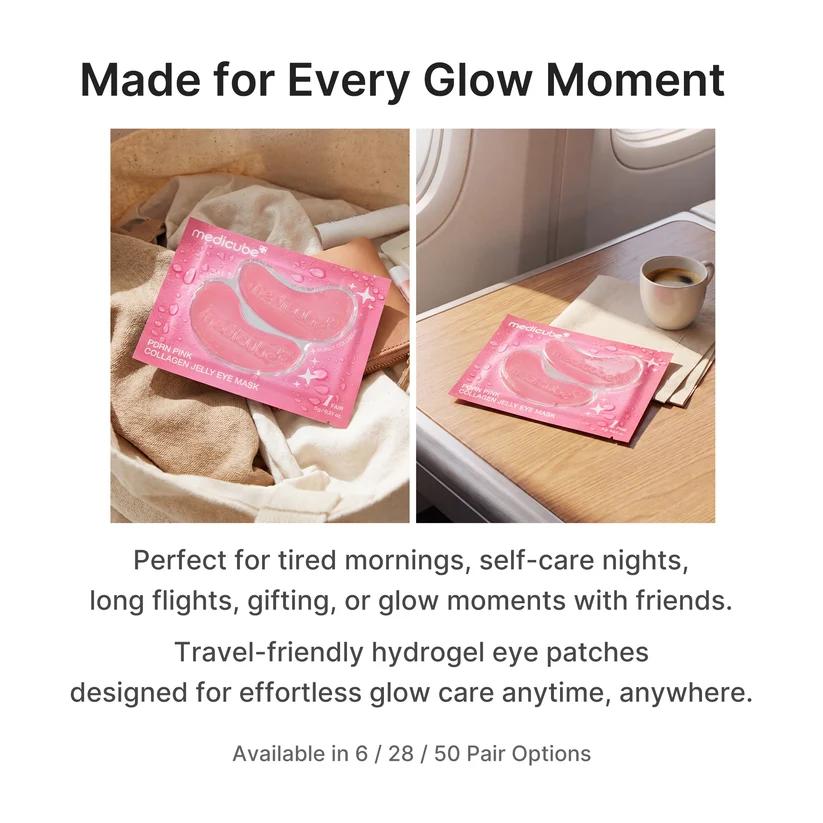 Medicube PDRN Pink Collagen Jelly Eye Mask 6Pairs product image 5