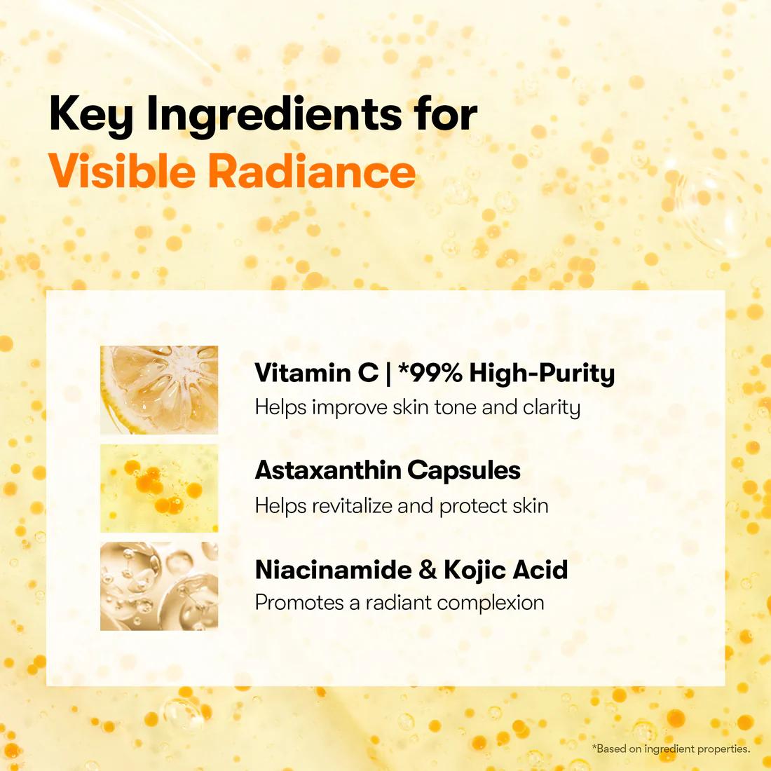 VT Cosmetics Vitamin C+ Astaxanthin Serum 30ml - official product image 4