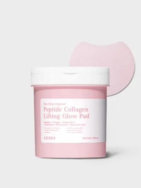 Cosrx One Step Original Peptide Collagen Lifting Glow Pad 100ea product image 1