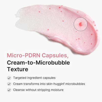 Medicube PDRN Pink Glutathione Capsule Cleansing Foam 120g product image 9
